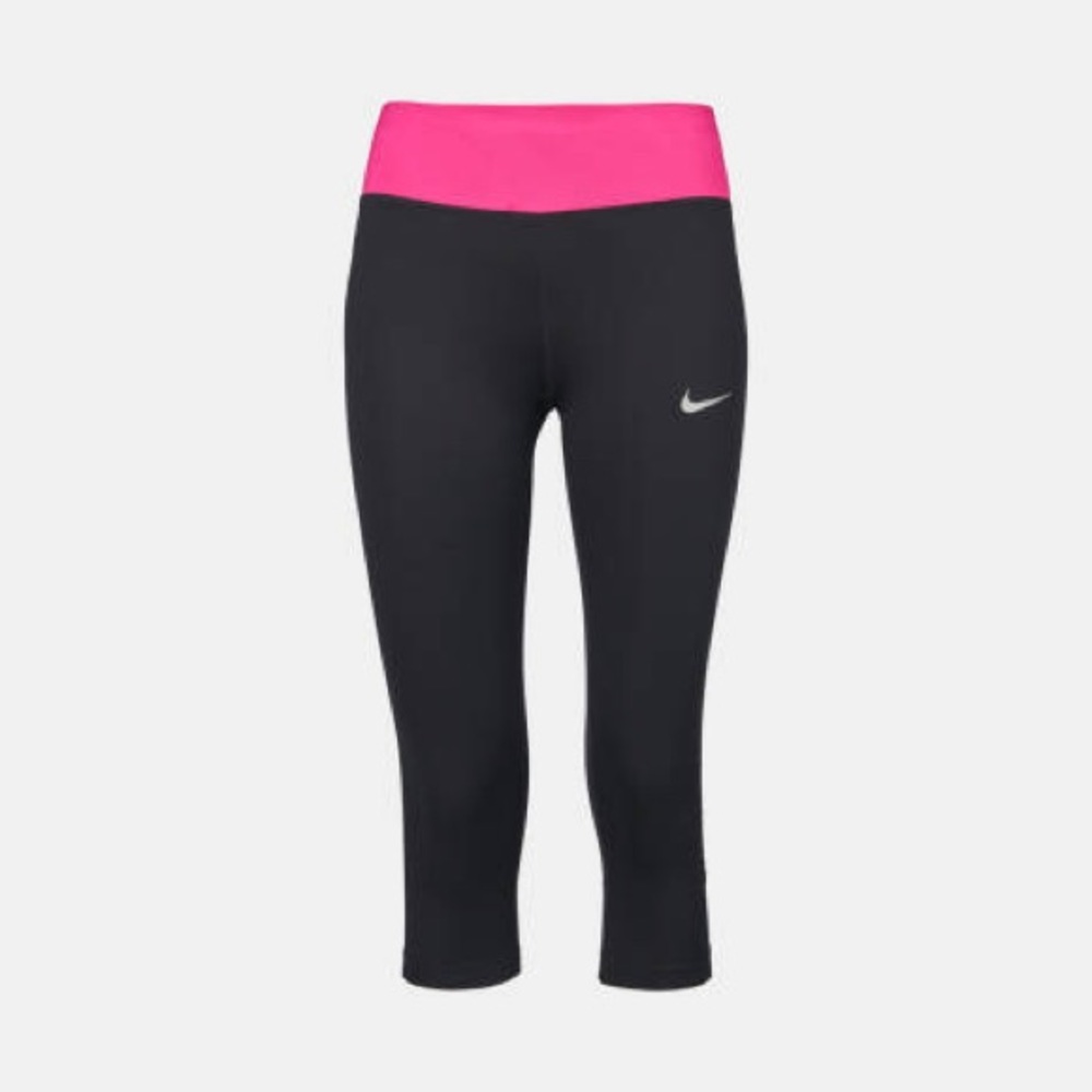 Nike dri fit leggings black cropped